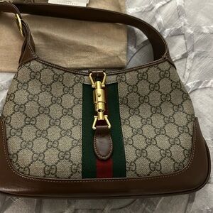 Gucci Brown and Green Women's Bag